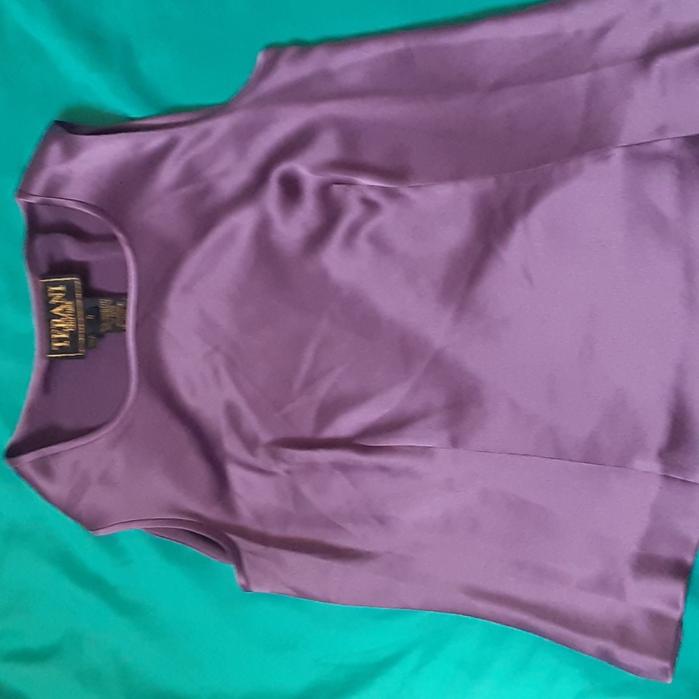 Terani Couture Mauve 3-Piece Skirt Suit w/ Beaded Jacket | Size 6 | NWT - Picture 11 of 16